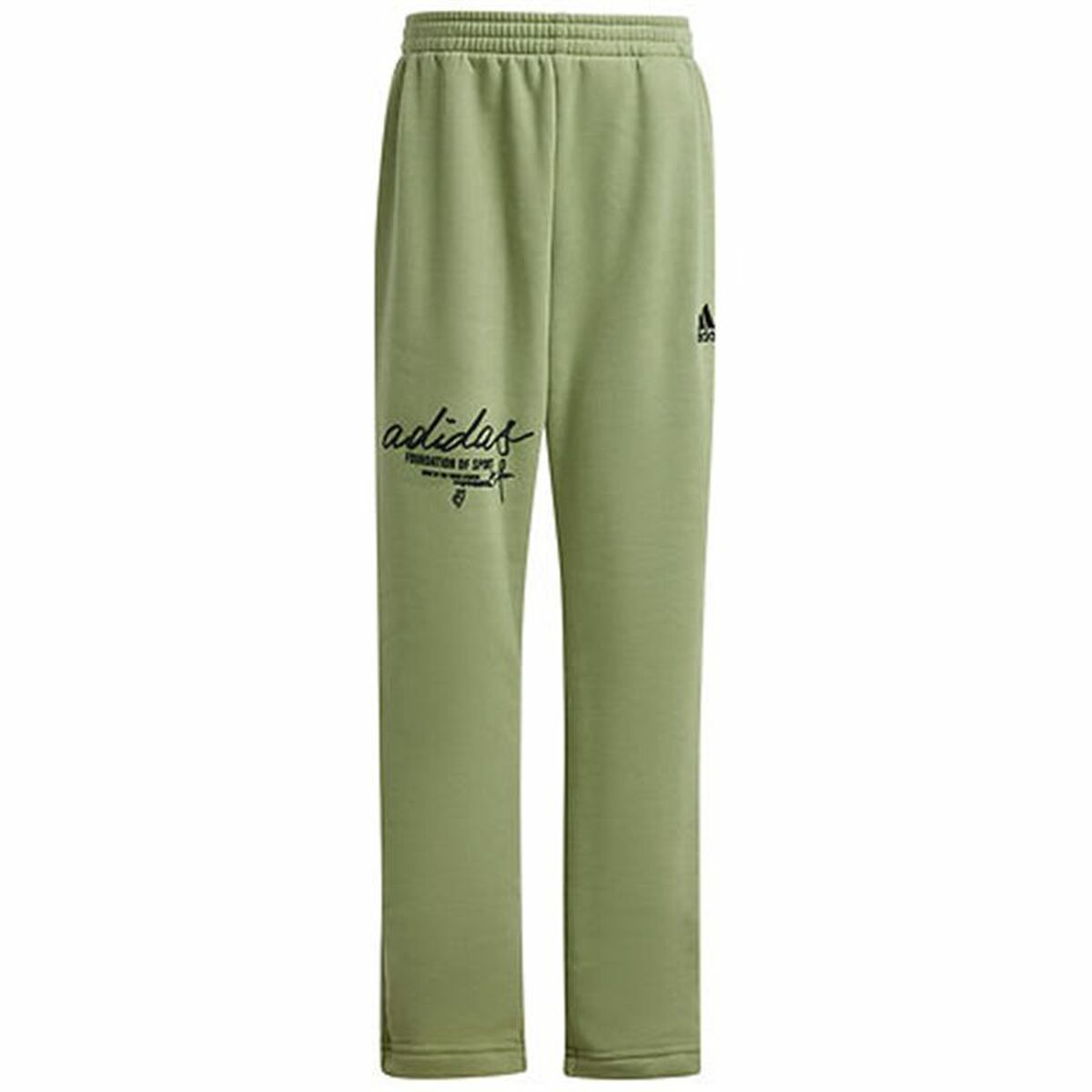 Chándal infantil Adidas Marca Love Little Green-5