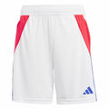 Pantalones cortos deportivos Adidas Tiro24 blancos-0