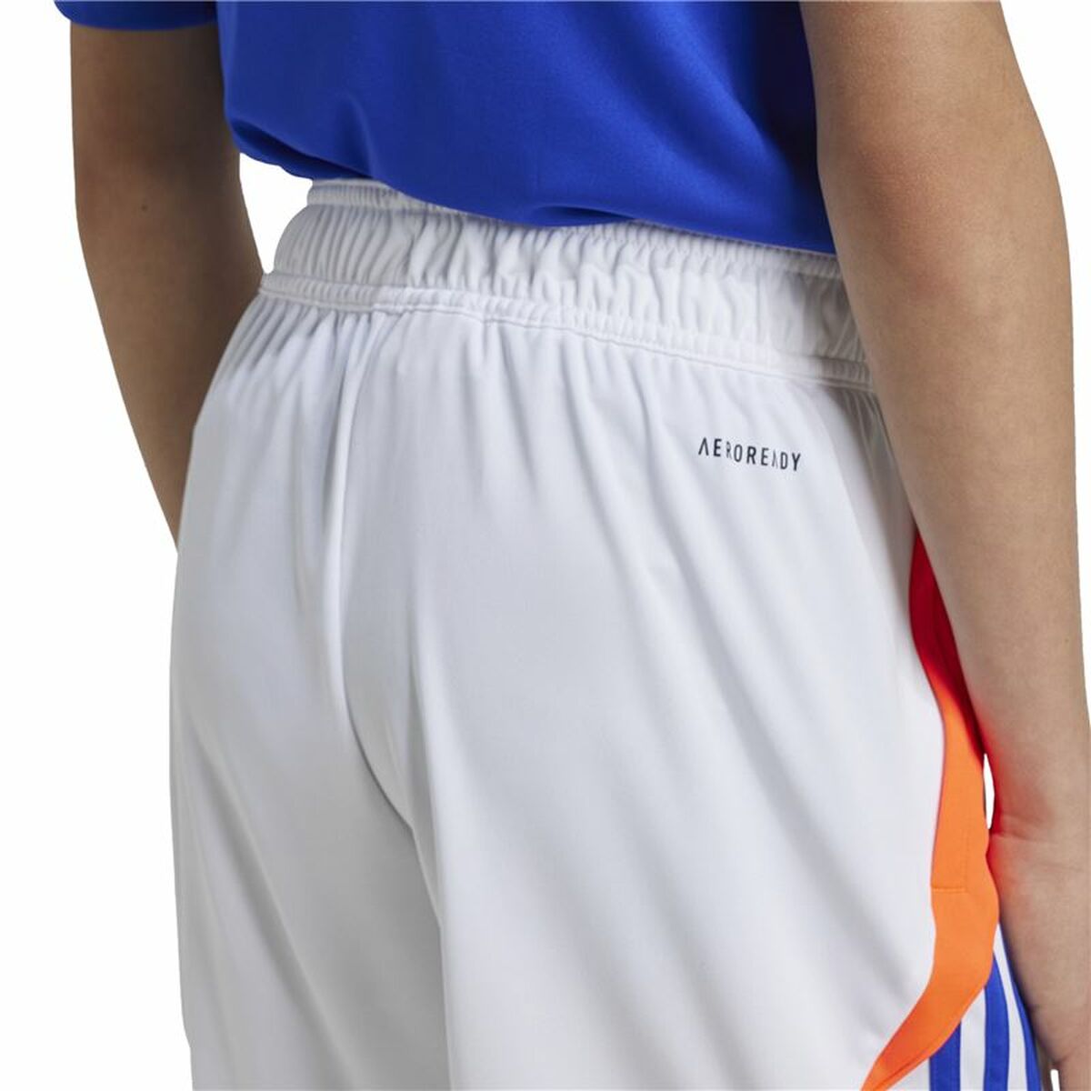 Pantalones cortos deportivos Adidas Tiro24 blancos-7