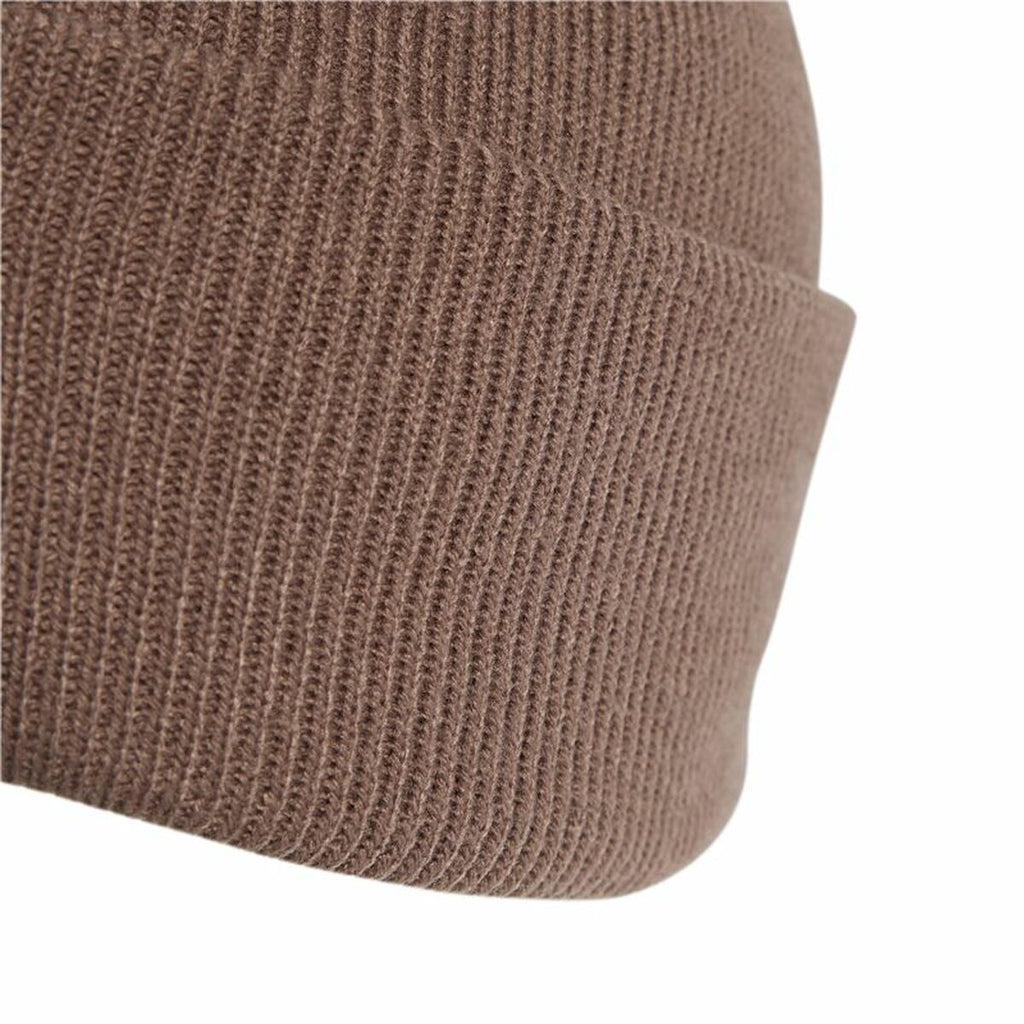 Gorro infantil Adidas con logo, color marrón.-1