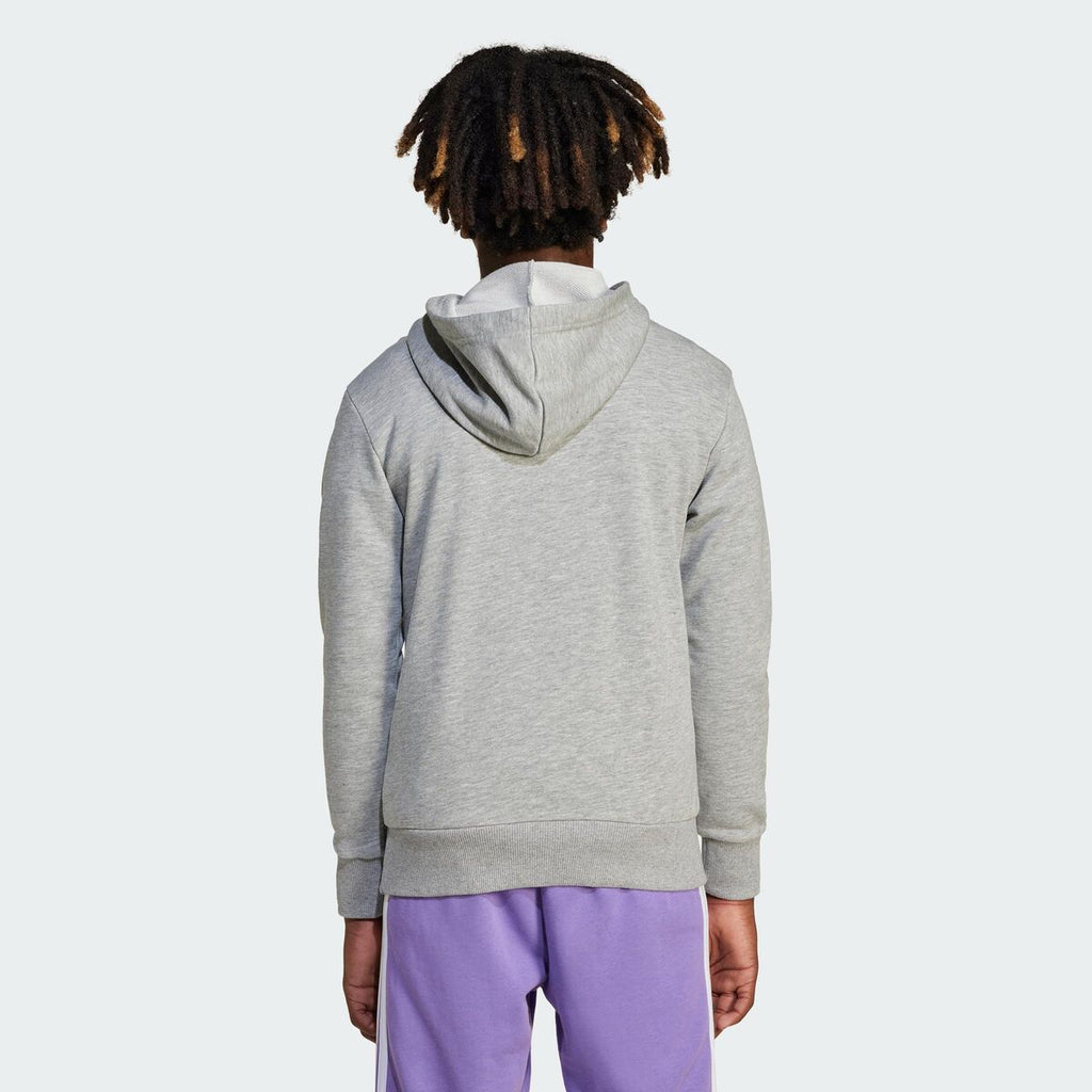 Sudadera con capucha para niña Adidas Big Logo French Terry Hd Gris claro-2