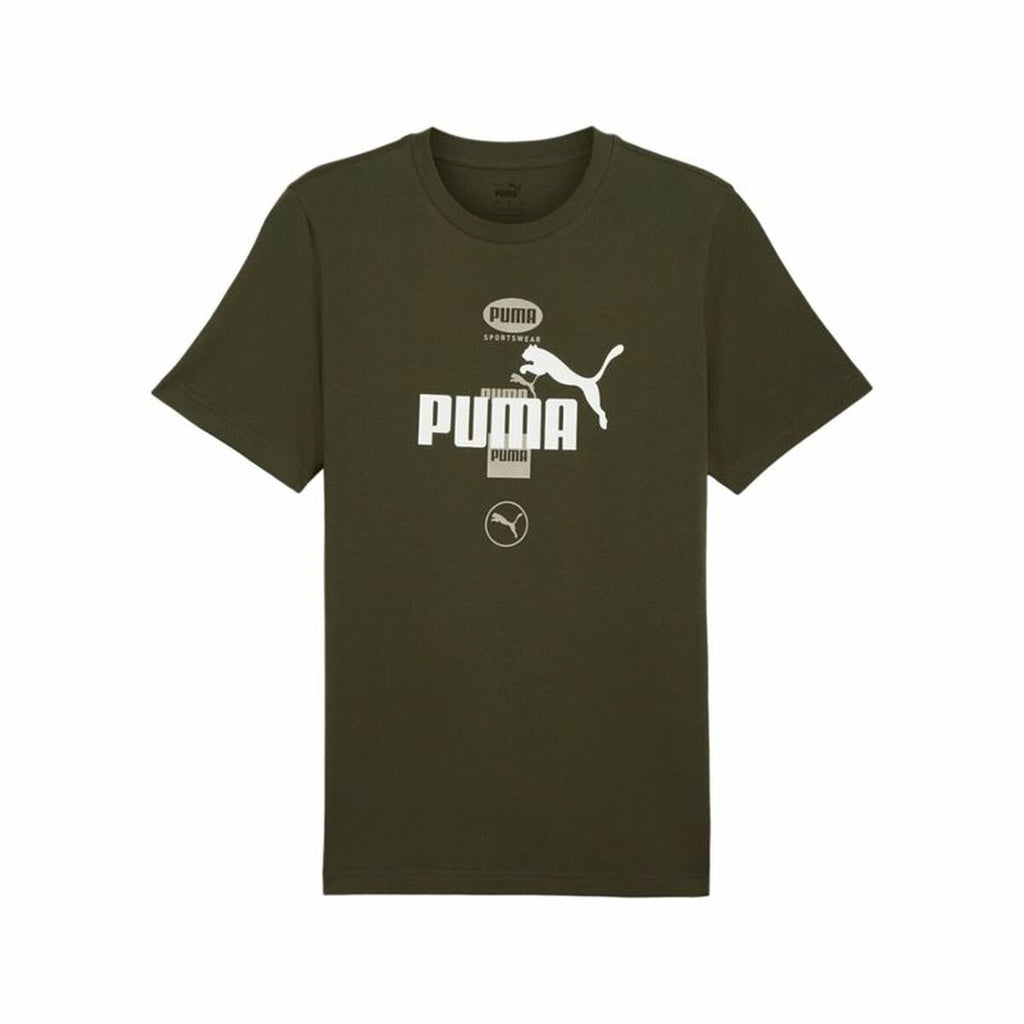 Men’s Short Sleeve T-Shirt Puma Puma Power Graphic-0