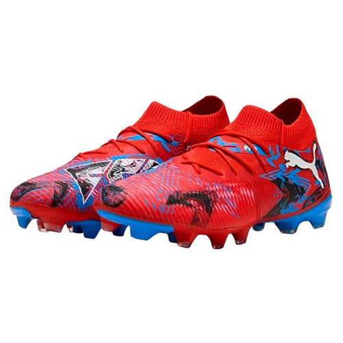 Botas de fútbol para adultos Puma Future 8 Match Play Rojas-0