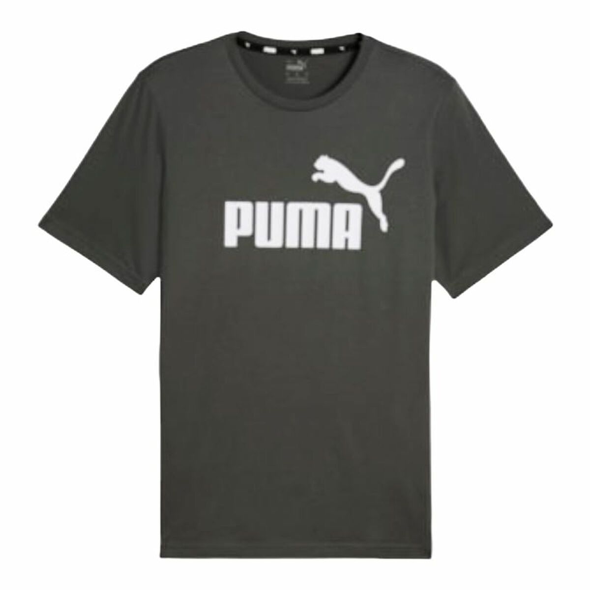 Camiseta de manga corta para hombre Puma Essentials gris