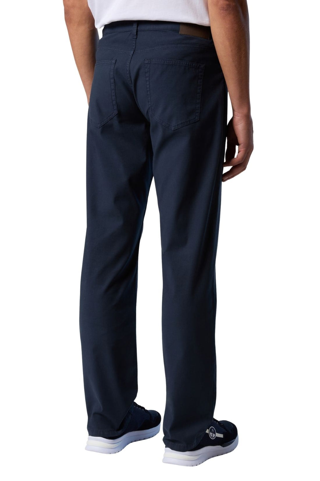 NORTH SAILS - Men's five-pockets trousers in dobby stretch cotton - Size 42-4