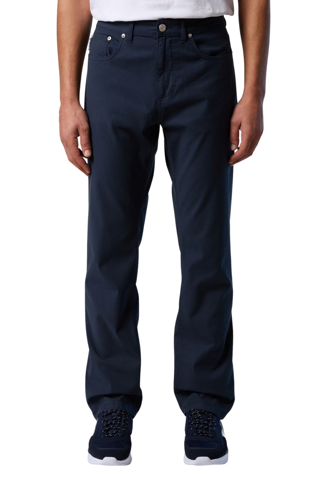 NORTH SAILS - Men's five-pockets trousers in dobby stretch cotton - Size 42-3