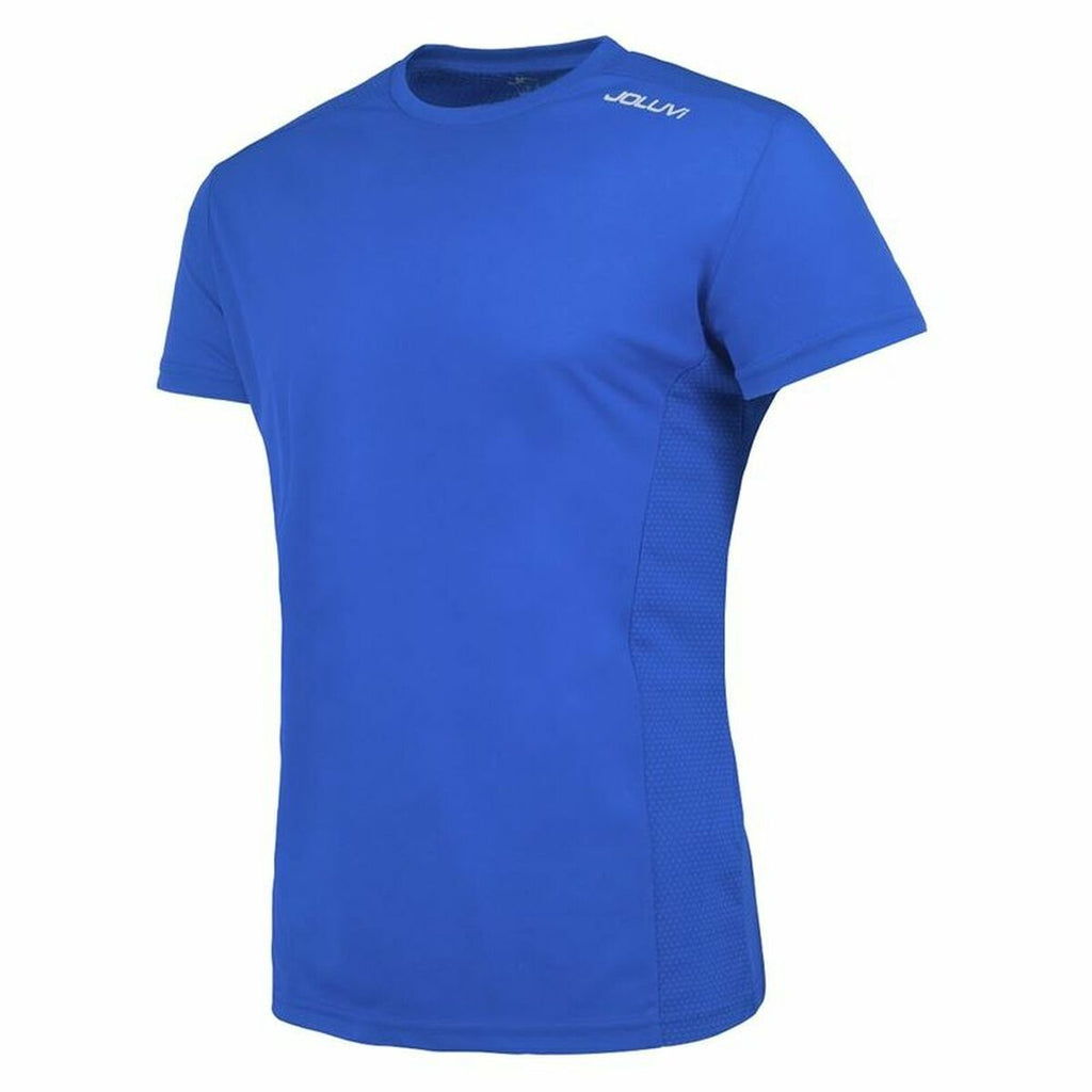 Camiseta de manga corta para hombre Joluvi Training Azul