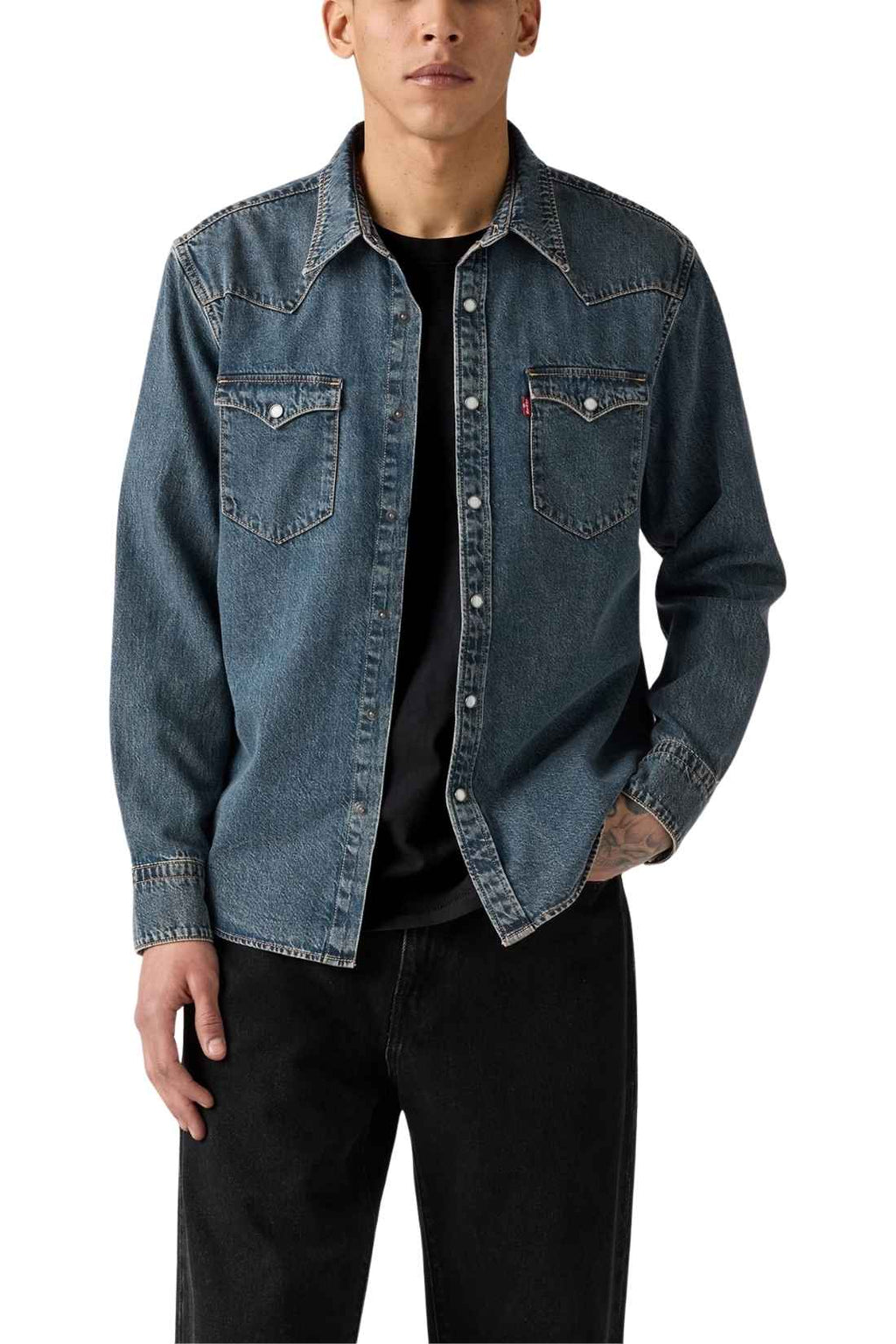 LEVI'S - Men's Western Barstow shirt-0