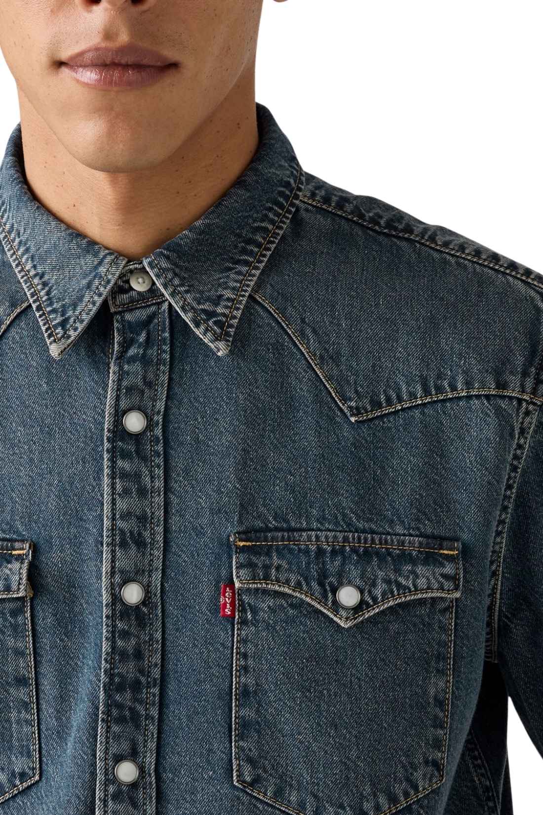 LEVI'S - Men's Western Barstow shirt-3