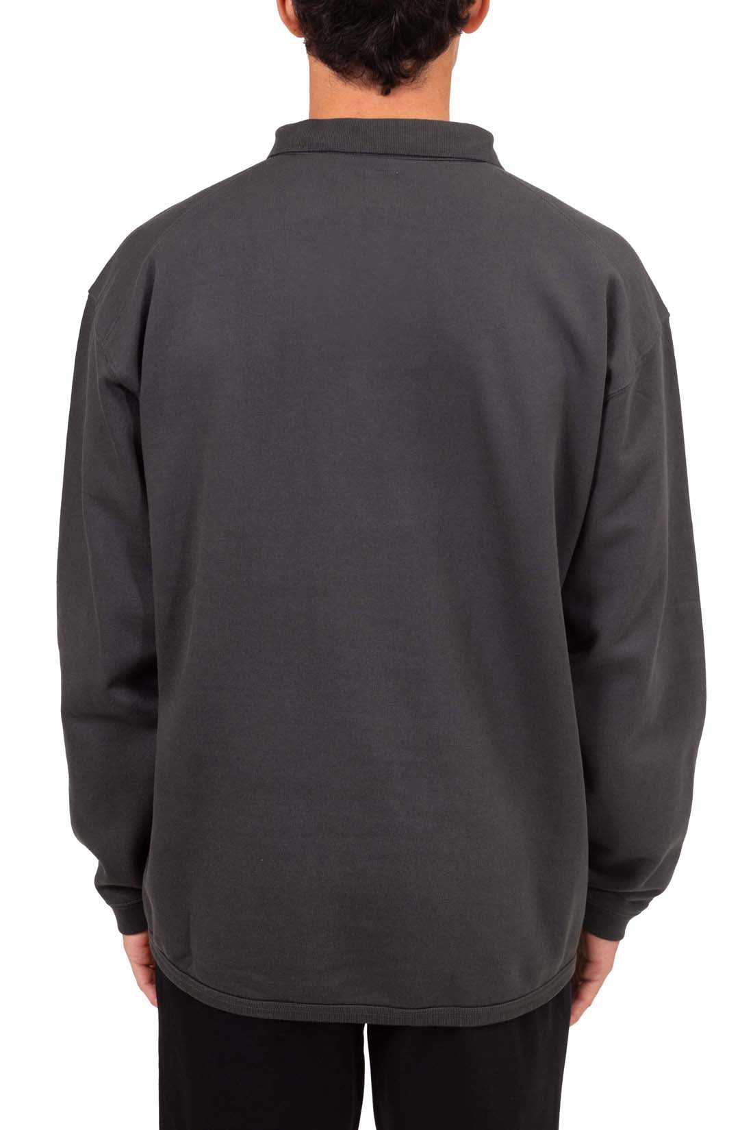 LEVI'S - Men's winter oversize sweatshirt with polo shirt design-6