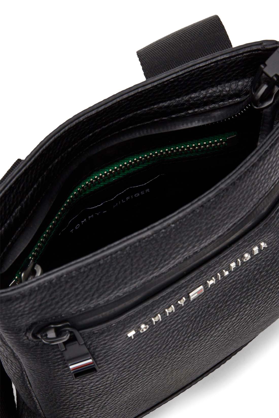 TOMMY HILFIGER - Men's shoulder bag with logo details-5