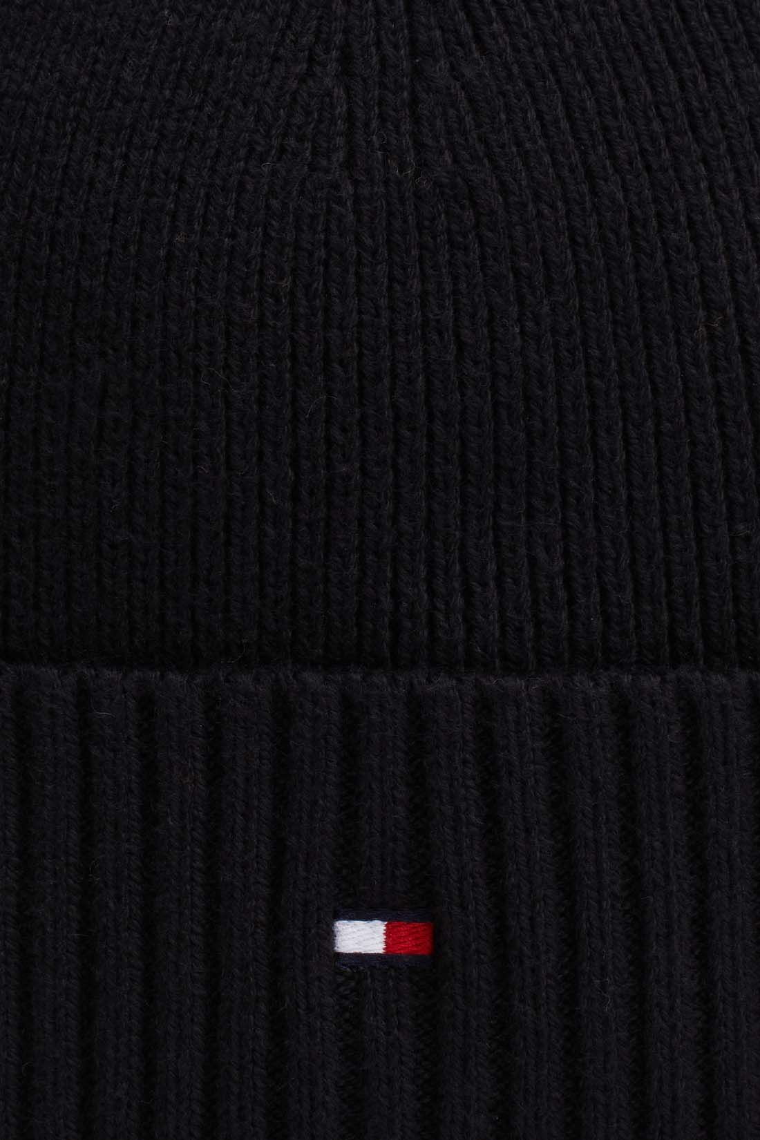 TOMMY HILFIGER - Men's beanie in cotton and cashmere blend  - Size One size-1