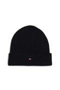 TOMMY HILFIGER - Men's beanie in cotton and cashmere blend  - Size One size-2