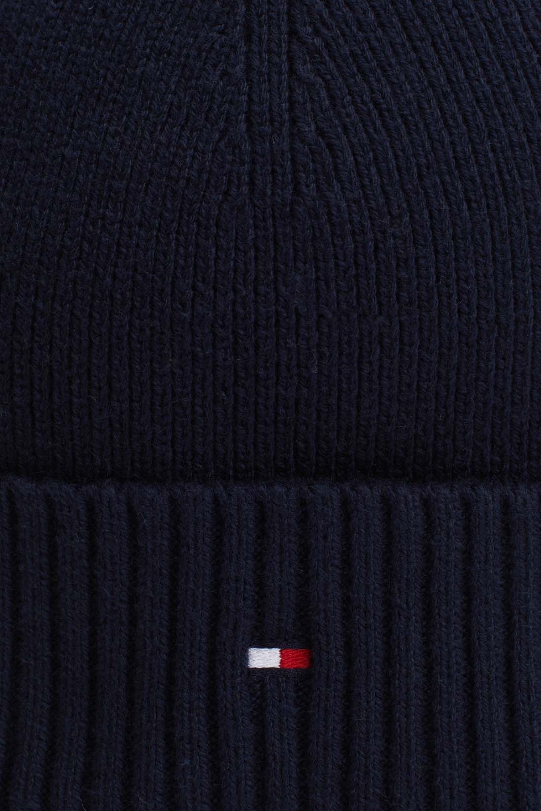 TOMMY HILFIGER - Men's beanie in cotton and cashmere blend  - Size One size-7