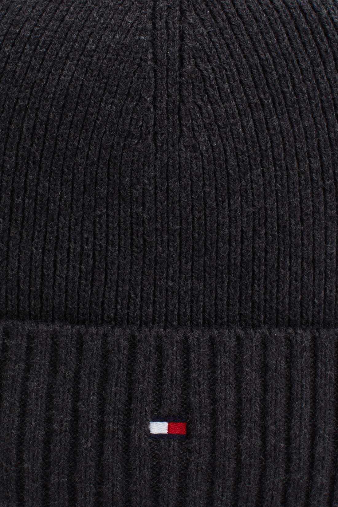 TOMMY HILFIGER - Men's beanie in cotton and cashmere blend  - Size One size-10