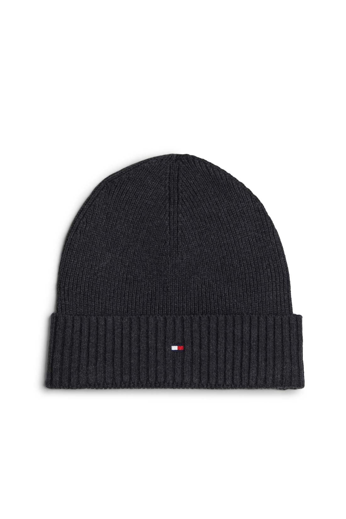 TOMMY HILFIGER - Men's beanie in cotton and cashmere blend  - Size One size-11
