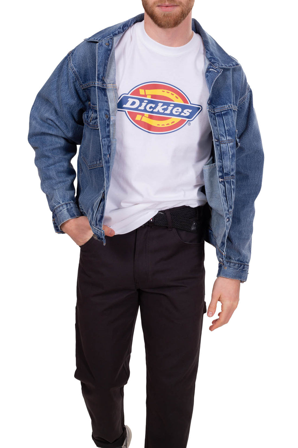 DICKIES - Men's Horseshoe T-shirt  - Size L-3