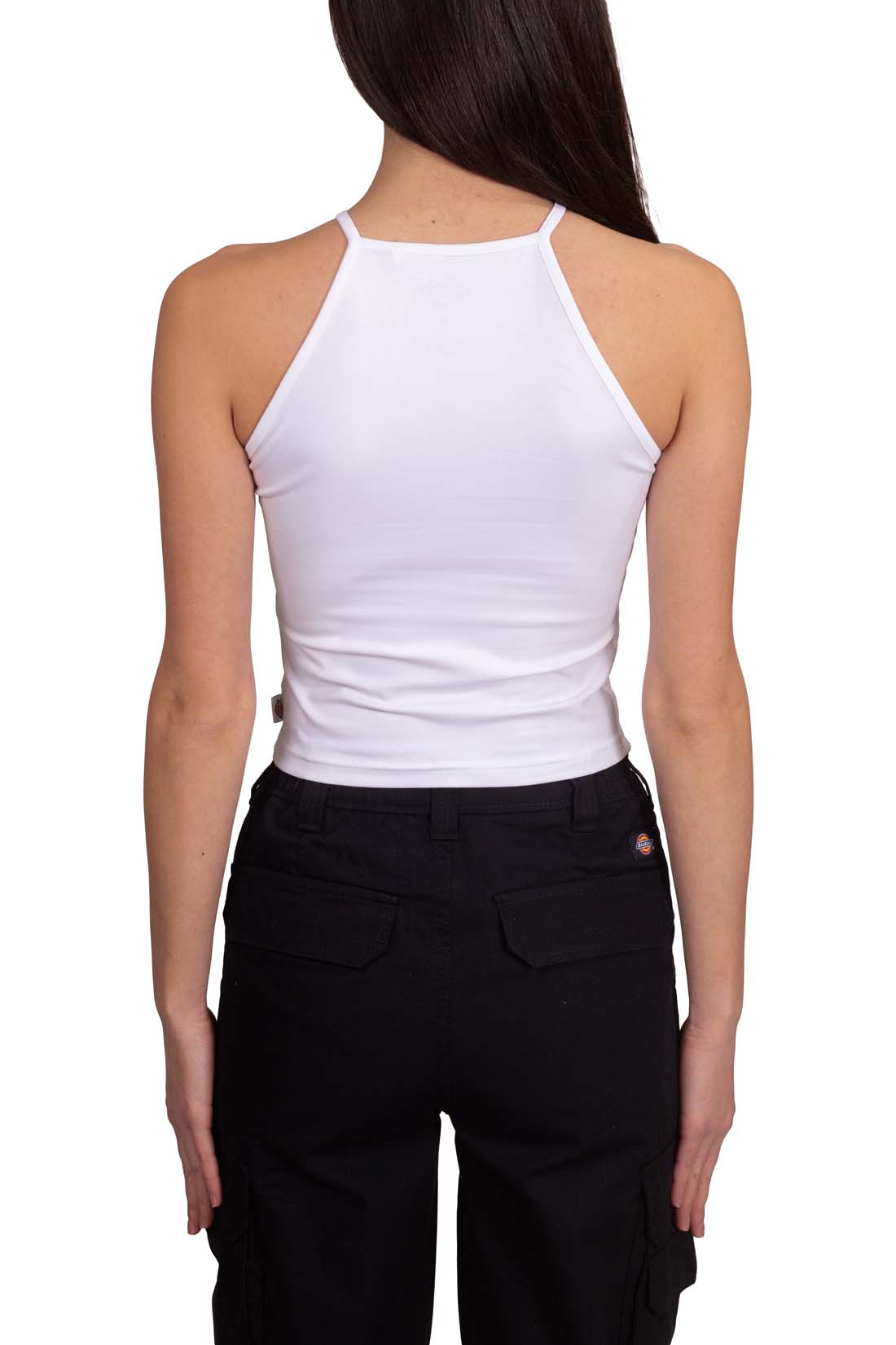 DICKIES - Women's slim logo top  - Size L-10
