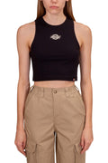 DICKIES - Women's slim crop top with logo  - Size L-1