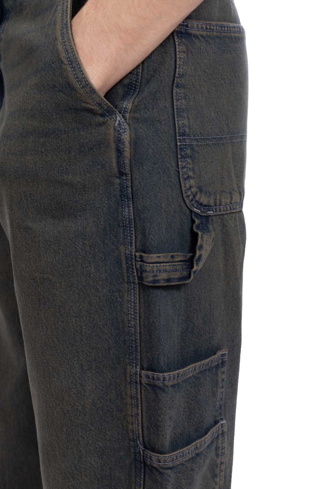 DICKIES - Men's Loose Denim Painter jeans  - Size 36-11