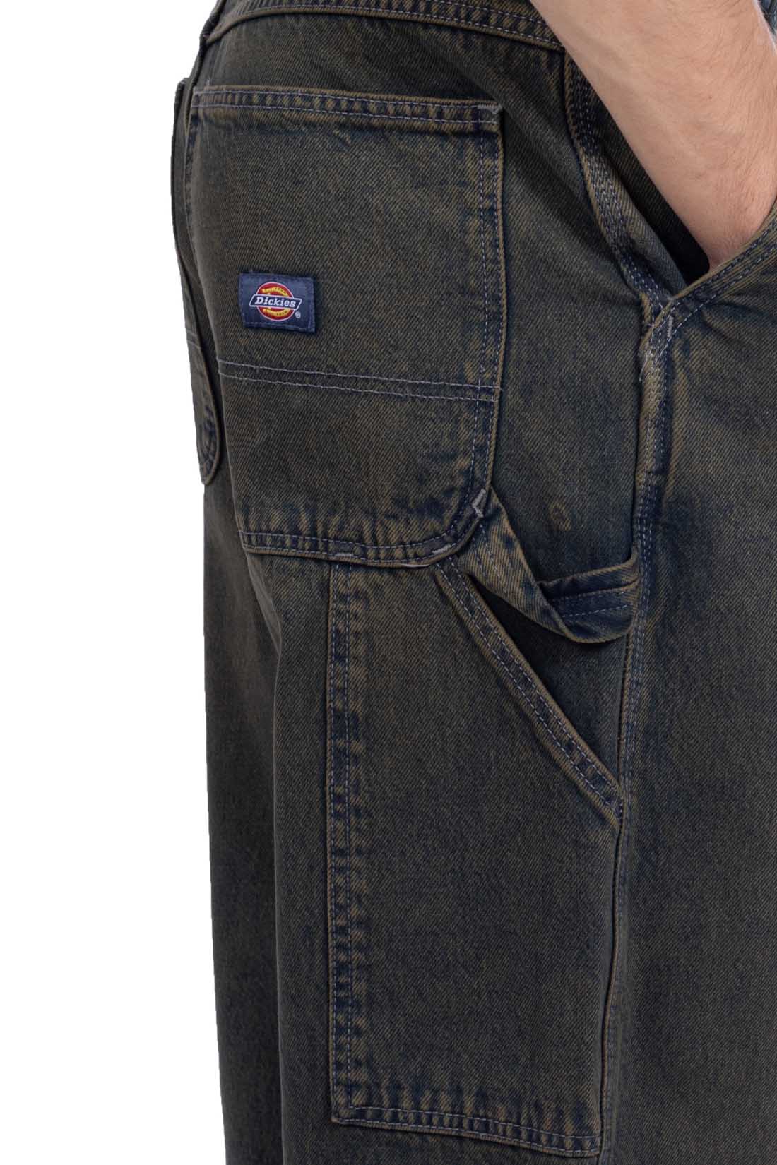 DICKIES - Men's Loose Denim Painter jeans  - Size 36-10