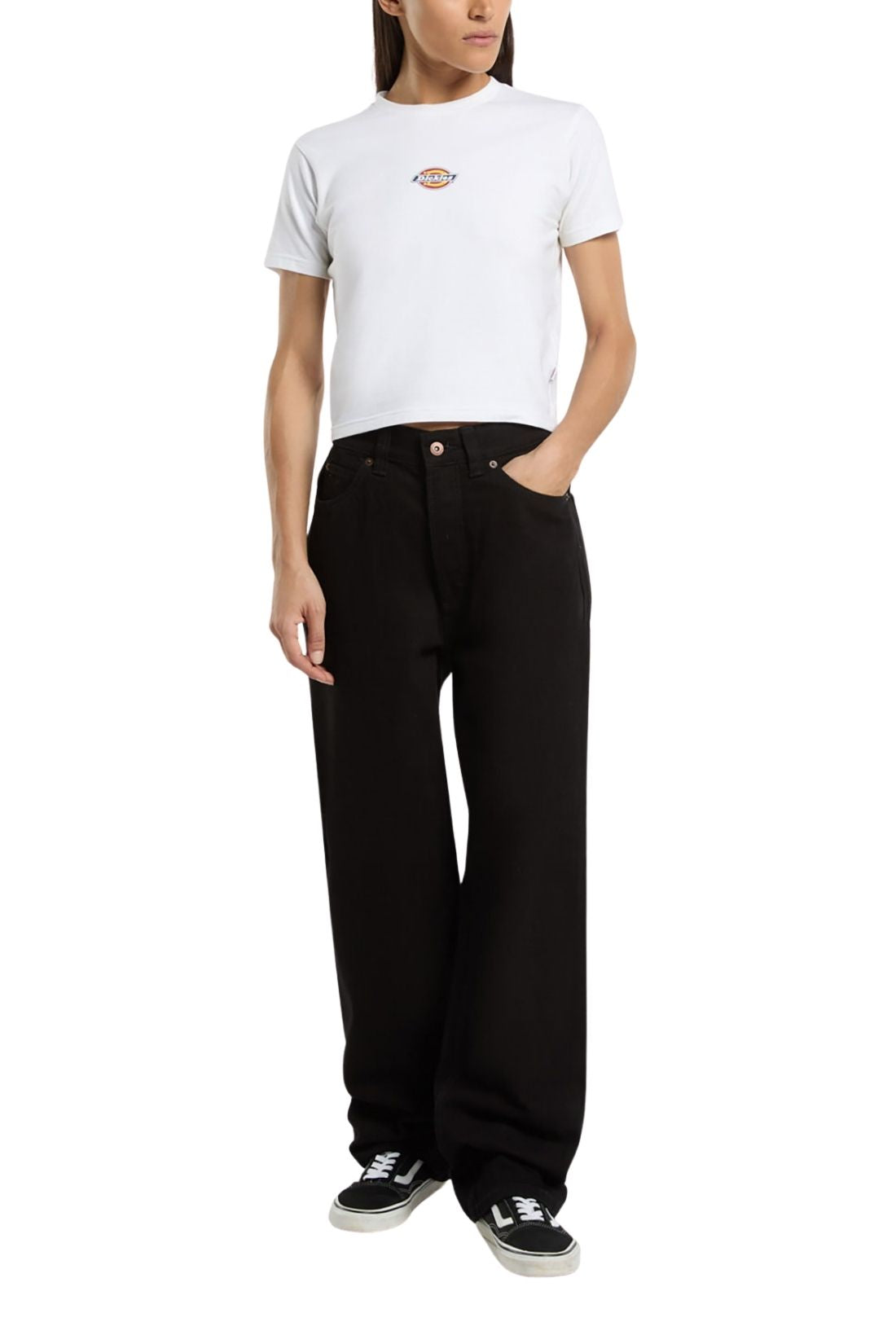 DICKIES - Women's Maple Valley T-shirt  - Size L-14