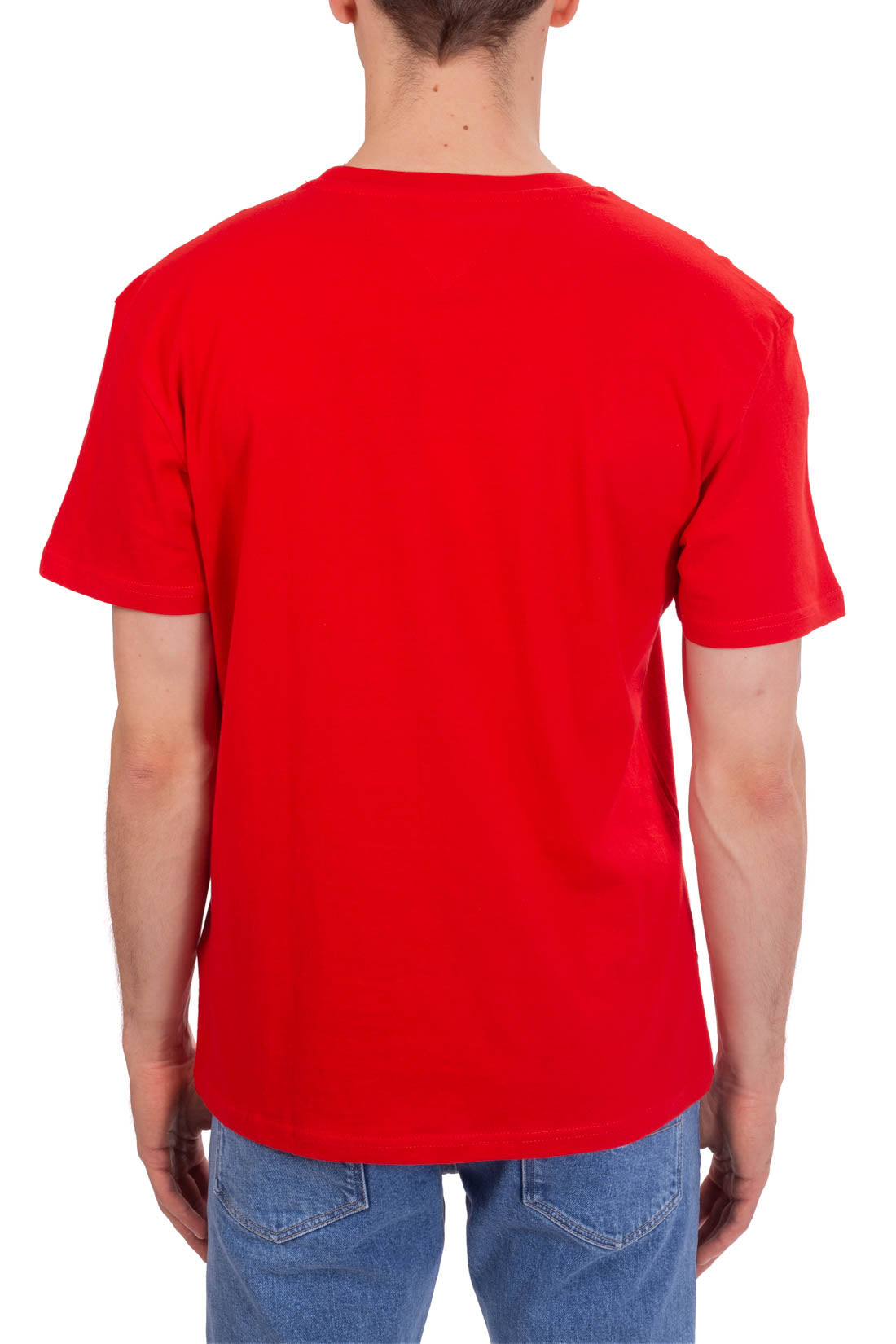 TOMMY JEANS - Men's relaxed T-shirt with signature logo  - Size S-2