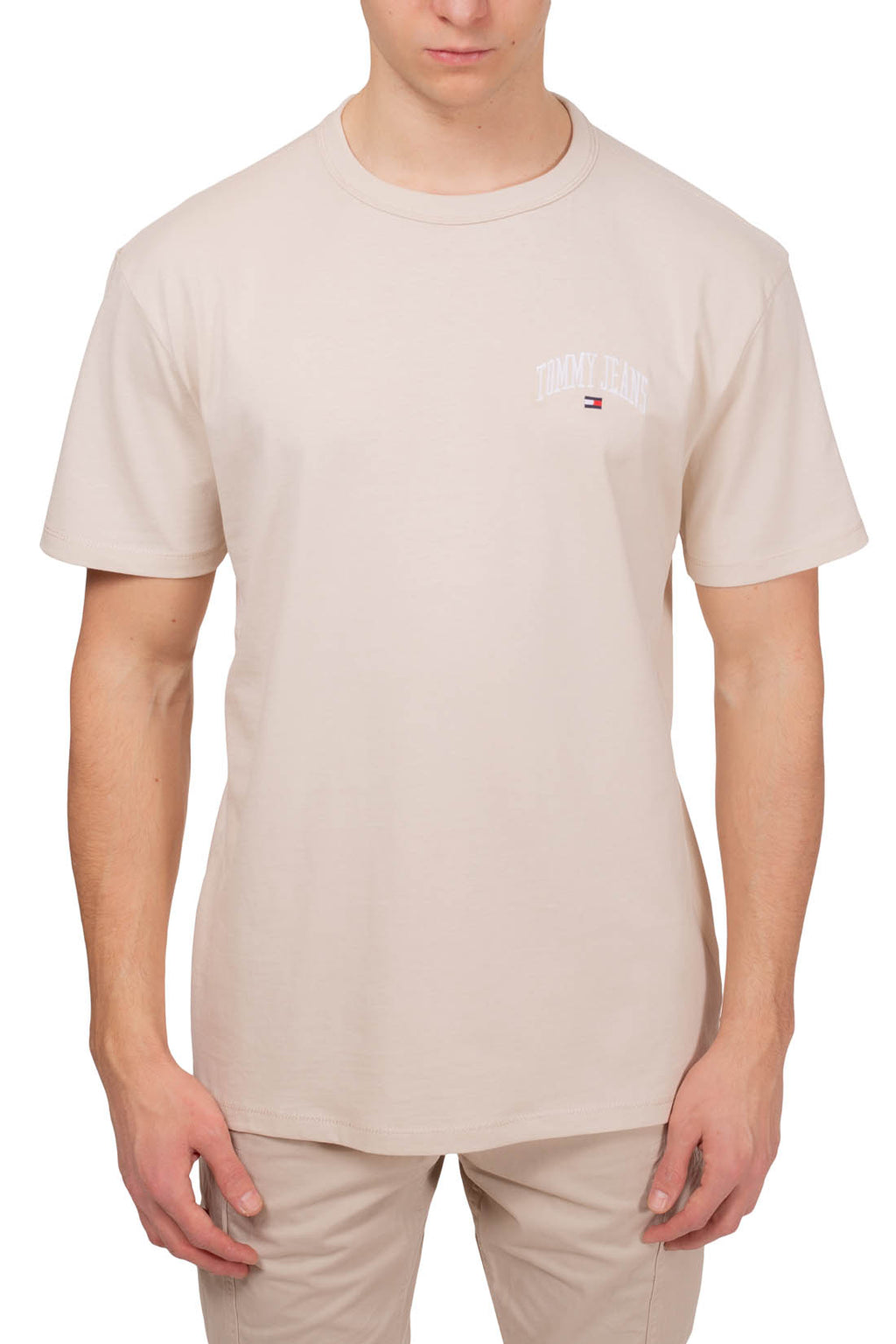 TOMMY JEANS - Men's regular T-shirt with varsity logo  - Size 3XL-1