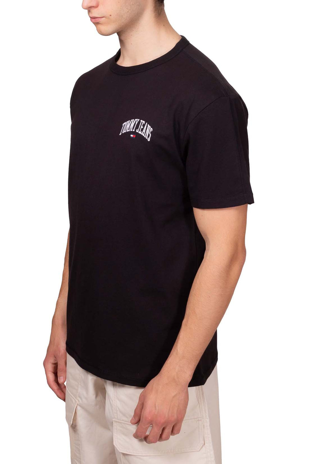 TOMMY JEANS - Men's regular T-shirt with varsity logo  - Size 3XL-31