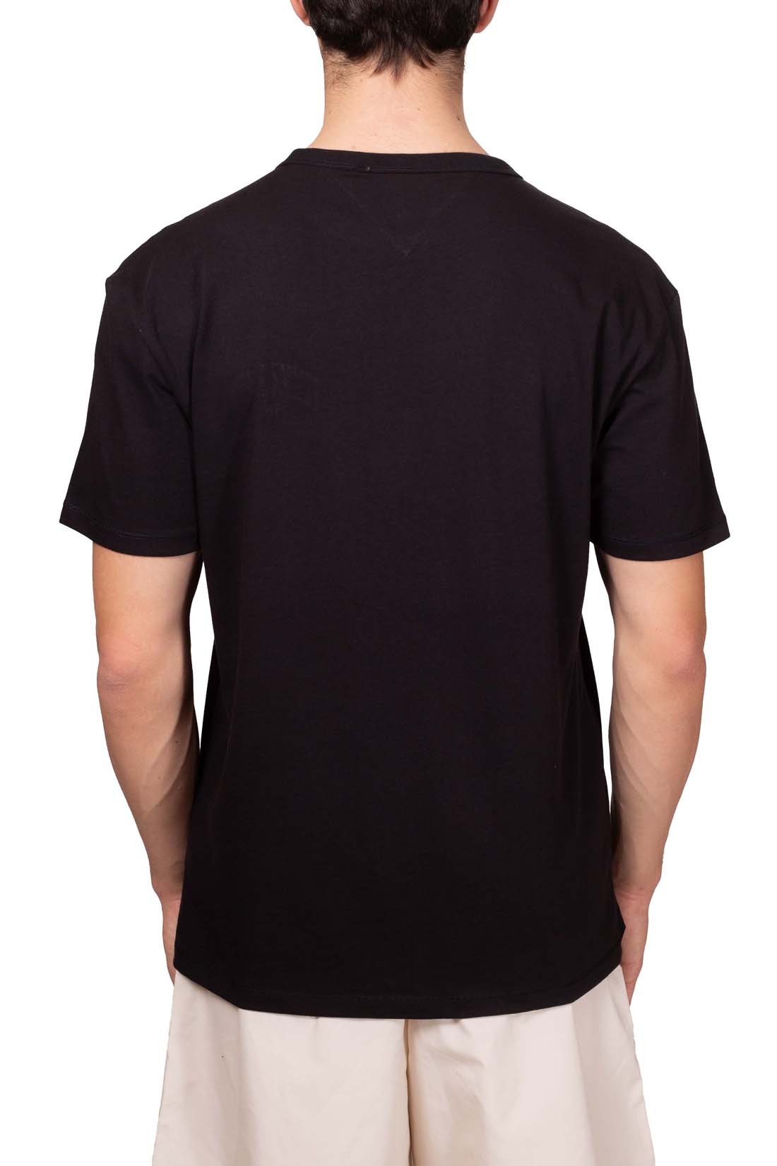 TOMMY JEANS - Men's regular T-shirt with varsity logo  - Size 3XL-46