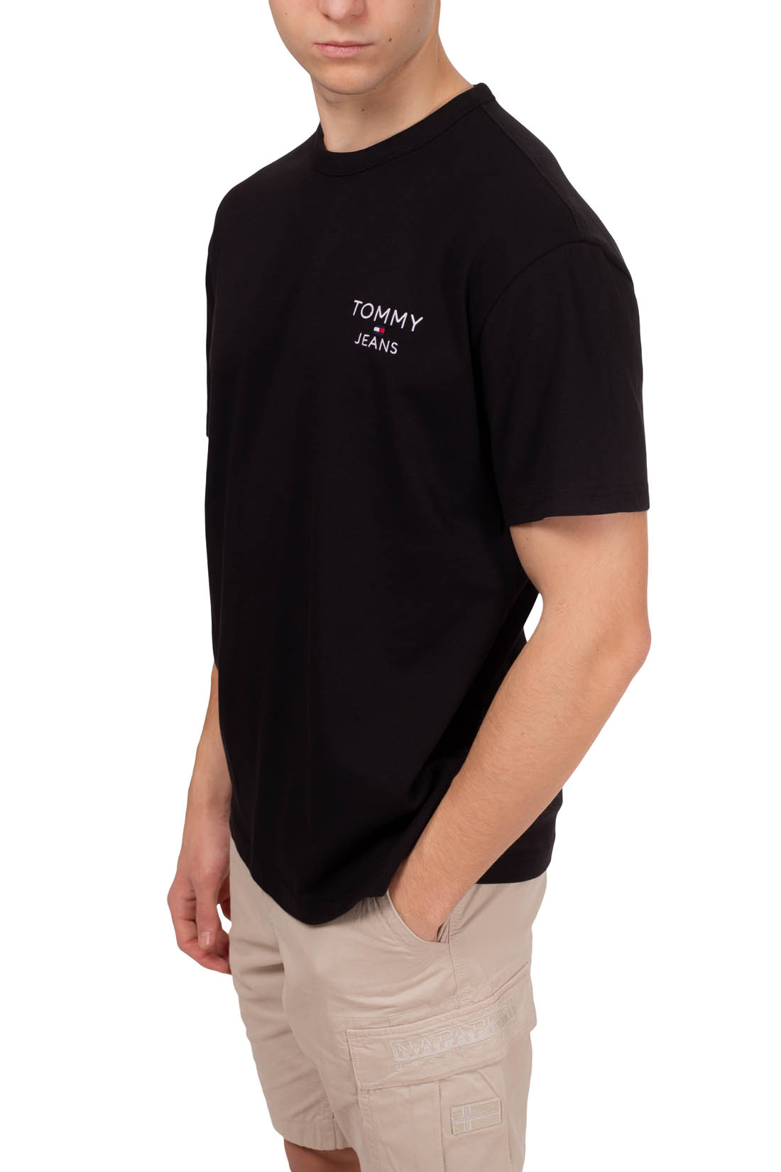 TOMMY JEANS - Men's regular logo T-shirt  - Size XXL-23