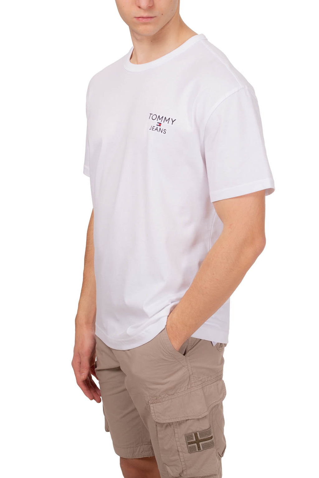 TOMMY JEANS - Men's regular logo T-shirt  - Size XXL-35