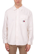 TOMMY JEANS - Men's oversized varsity shirt with back logo-1