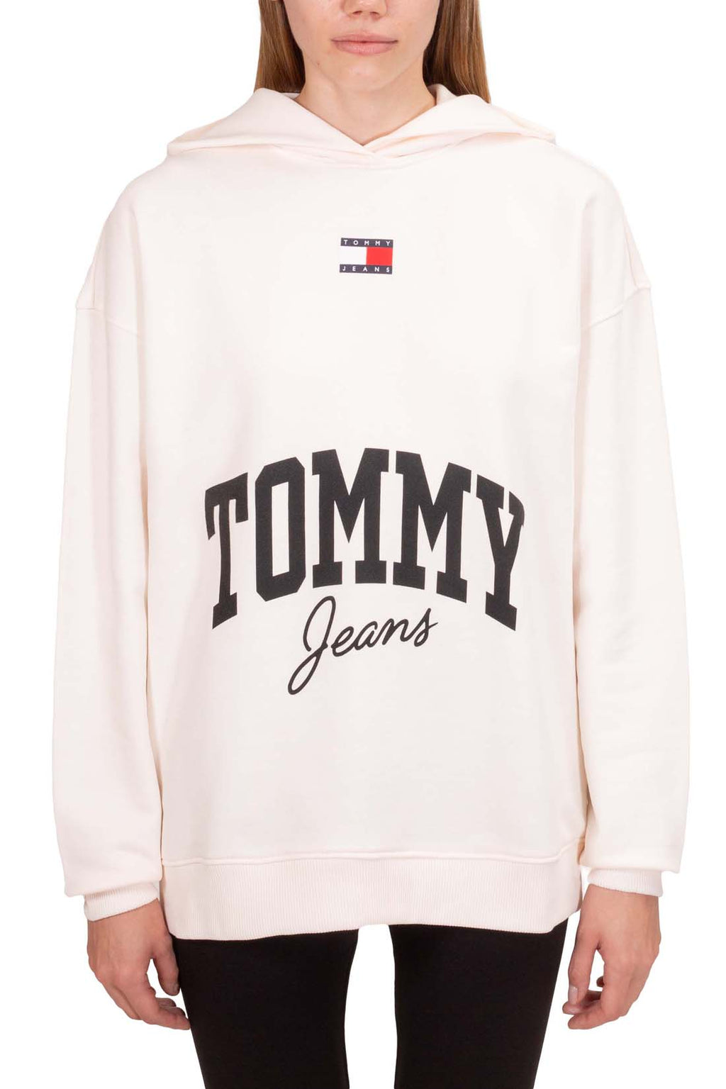 TOMMY JEANS - Women's summer oversize college hoodie-1