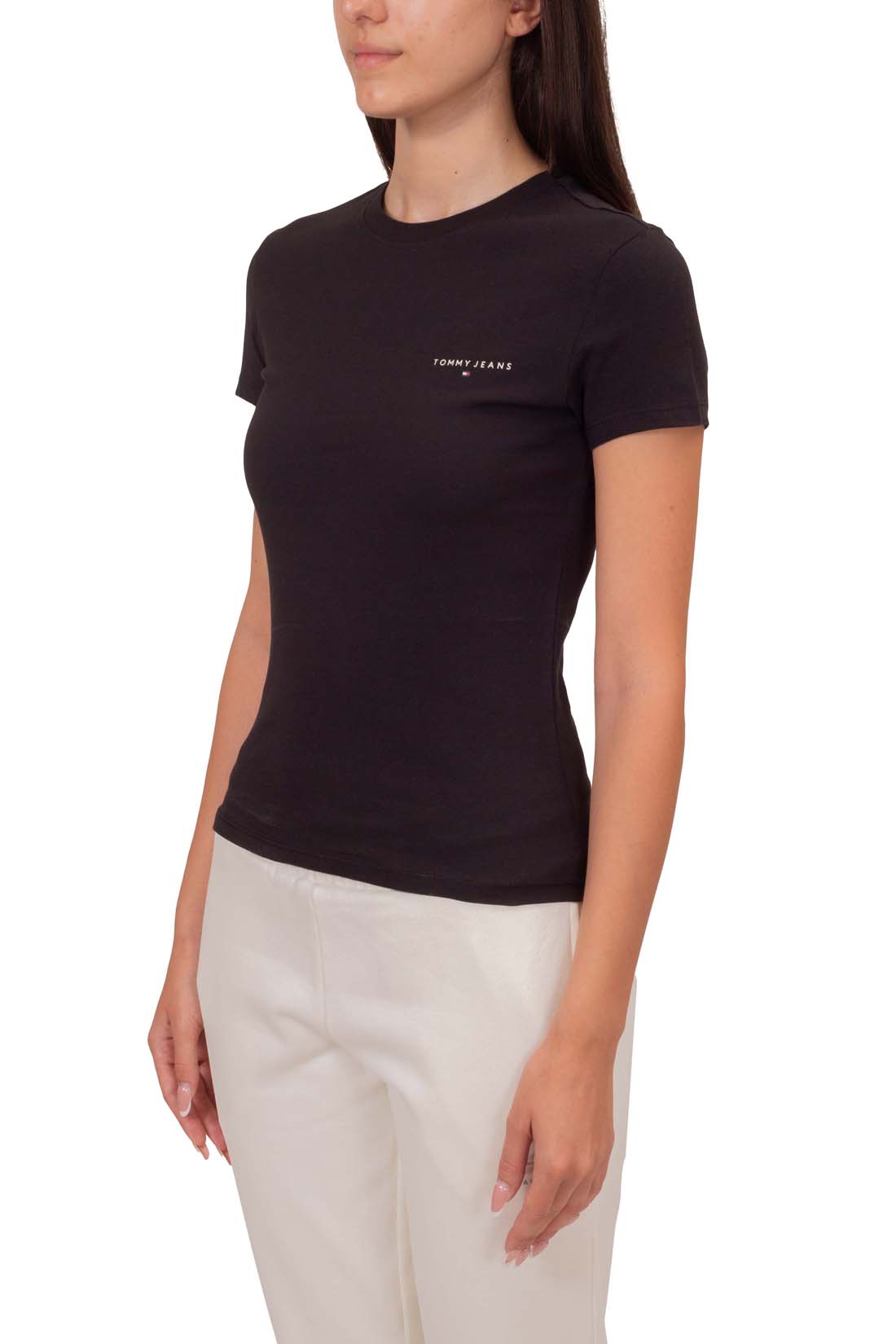TOMMY JEANS - Women's slim logo Tshirt-9