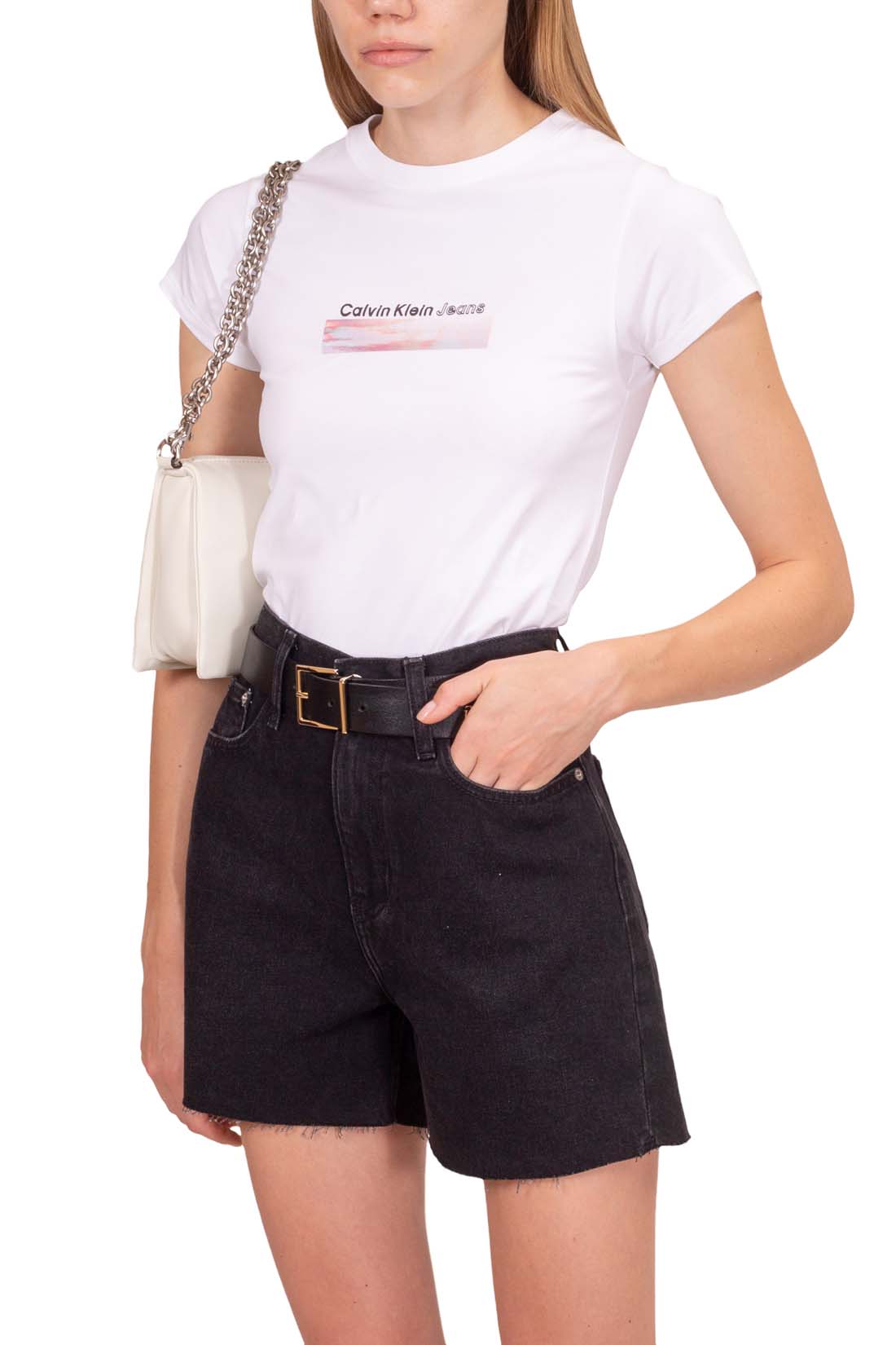 CALVIN KLEIN JEANS - Women's Mom shorts-3
