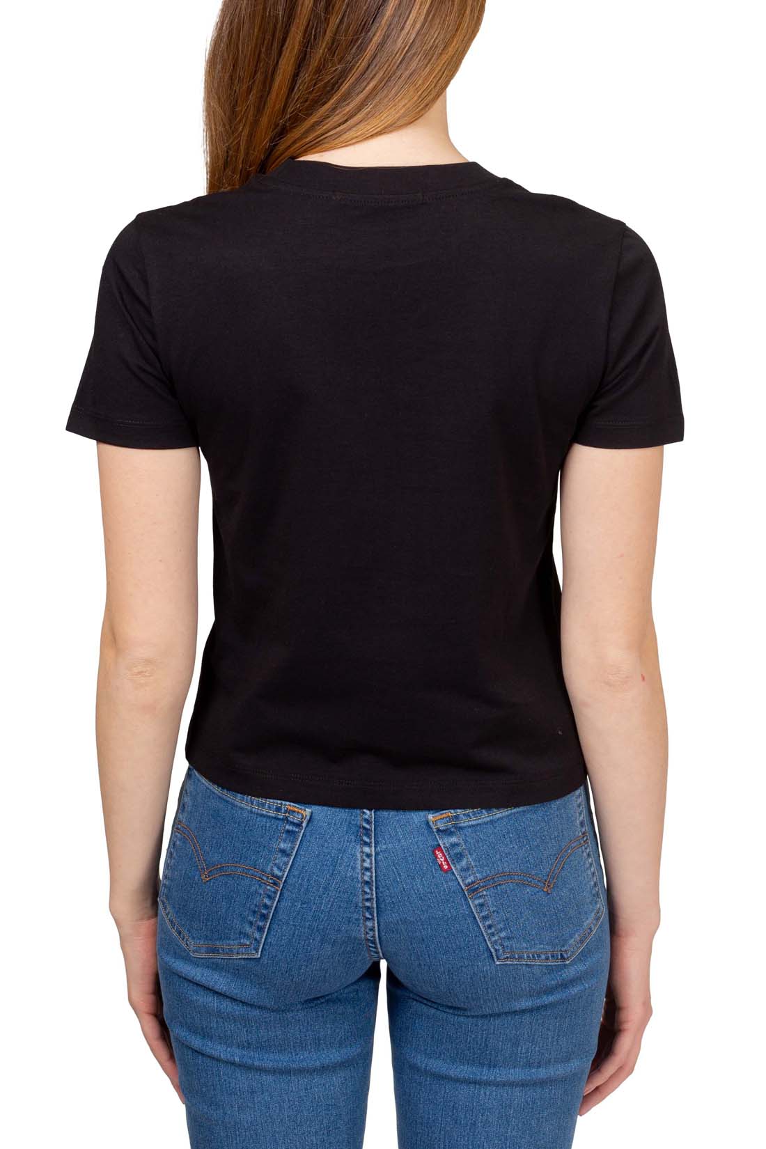 CALVIN KLEIN JEANS - Women's regular logo T-shirt-6