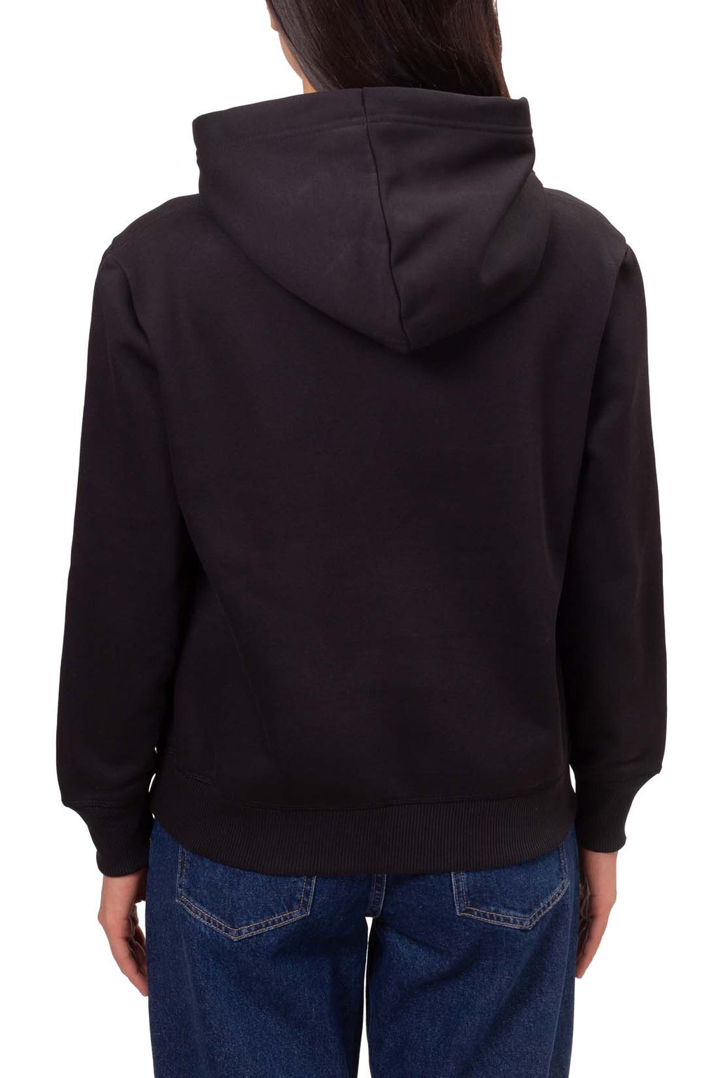 CALVIN KLEIN JEANS - Women's winter logo hoodie  - Size L-6