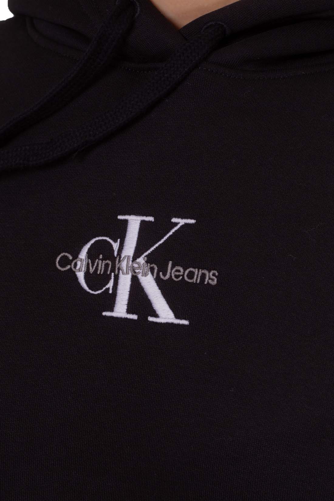 CALVIN KLEIN JEANS - Women's winter logo hoodie  - Size L-16