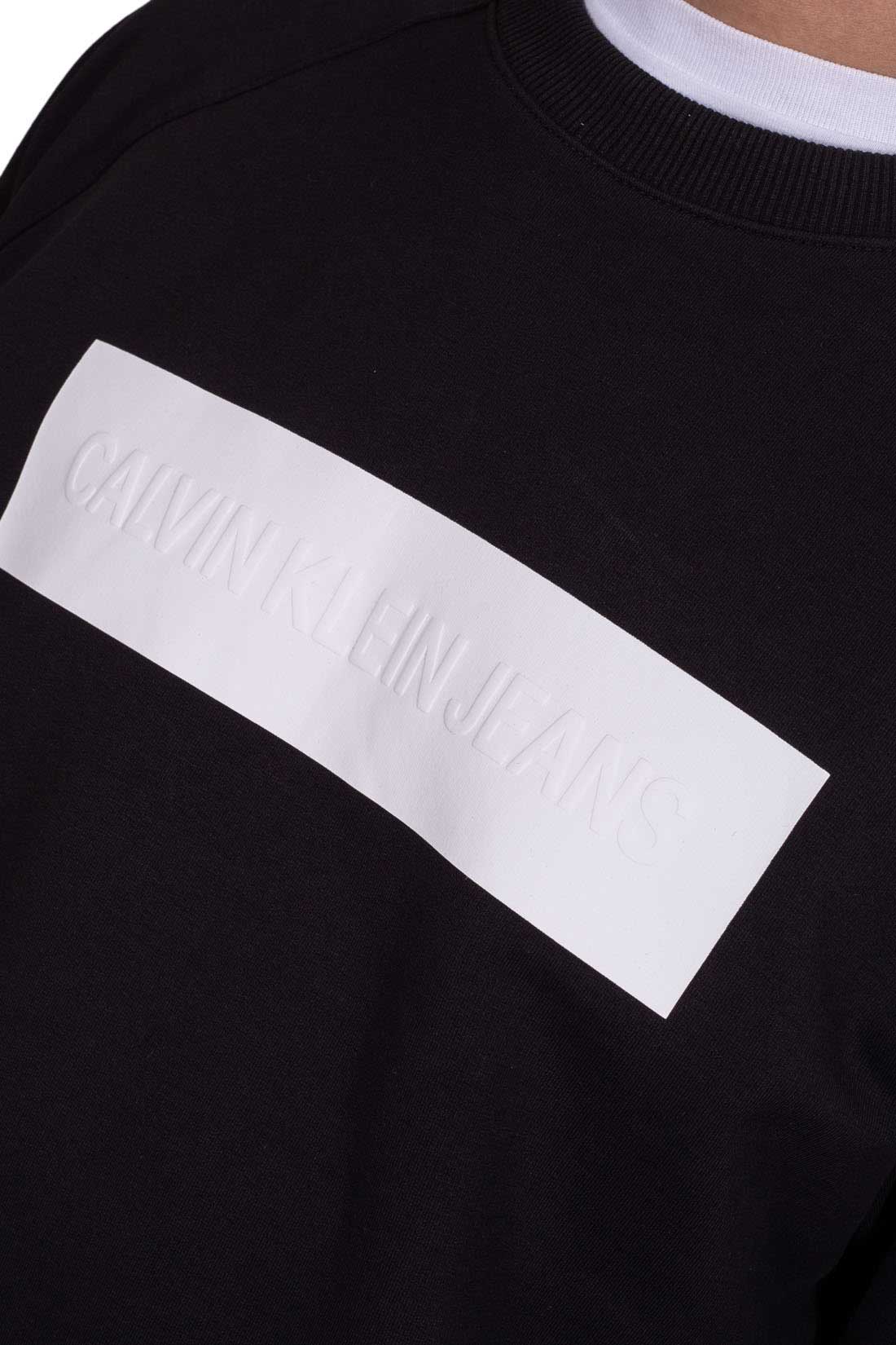 CALVIN KLEIN JEANS - Men's blocking logo sweatshirt-8