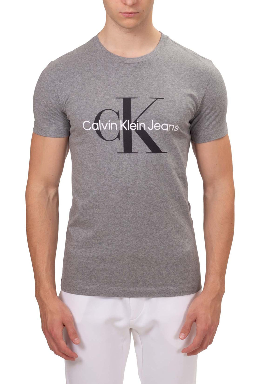 CALVIN KLEIN JEANS - Men's slim T-shirt with logo-3