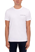 CALVIN KLEIN JEANS - Men's slim T-shirt with small logo  - Size XL-13