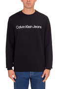 CALVIN KLEIN JEANS - Men's summer sweatshirt with linear logo-1