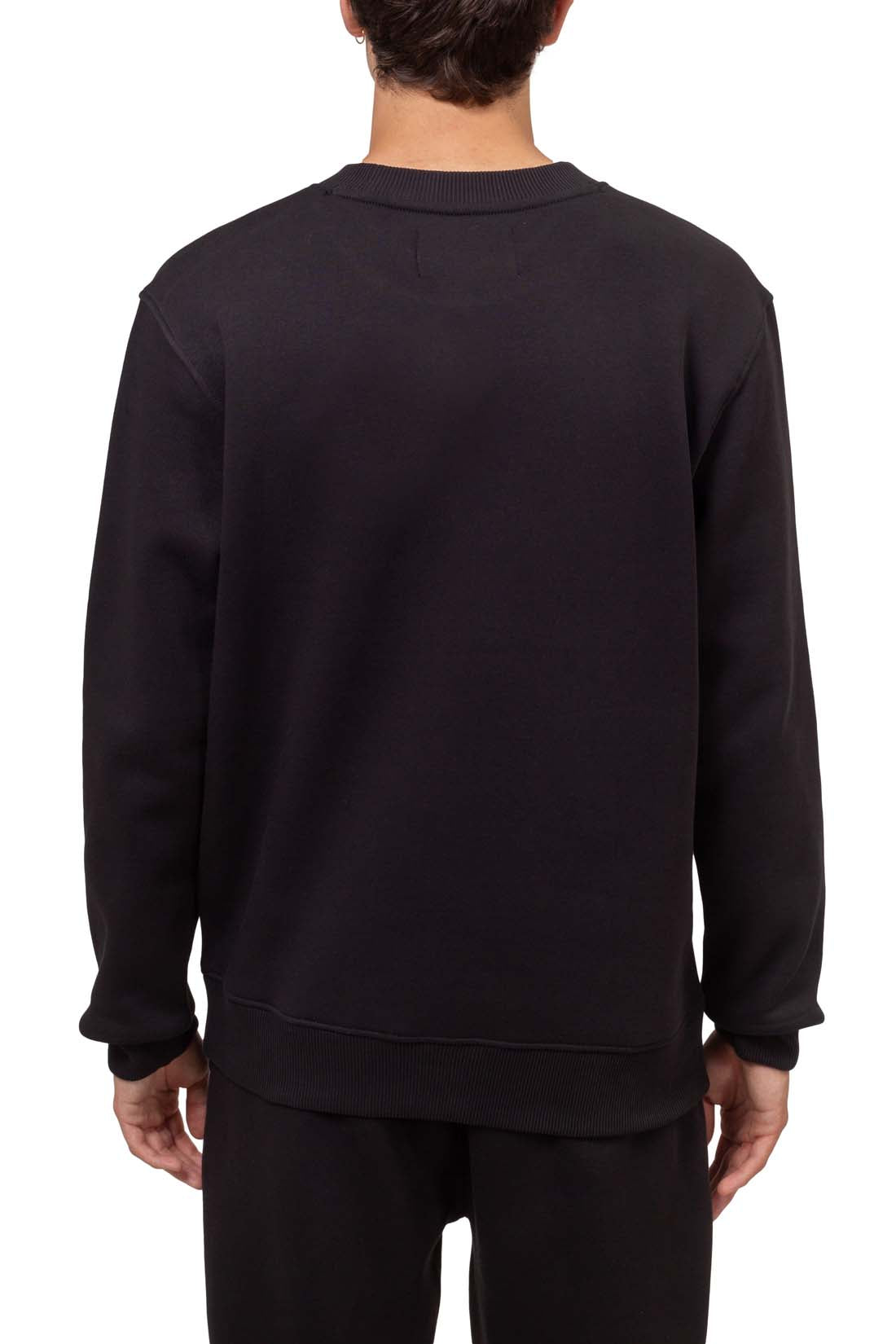 CALVIN KLEIN JEANS - Men's regular winter sweatshirt with double logo  - Size XL-2
