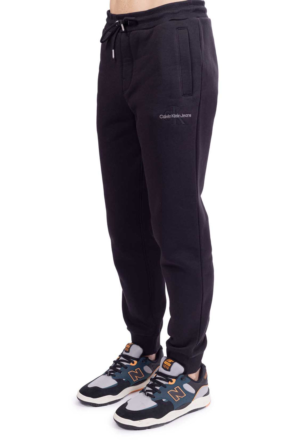CALVIN KLEIN JEANS - Men's winter logo sporty trousers-21