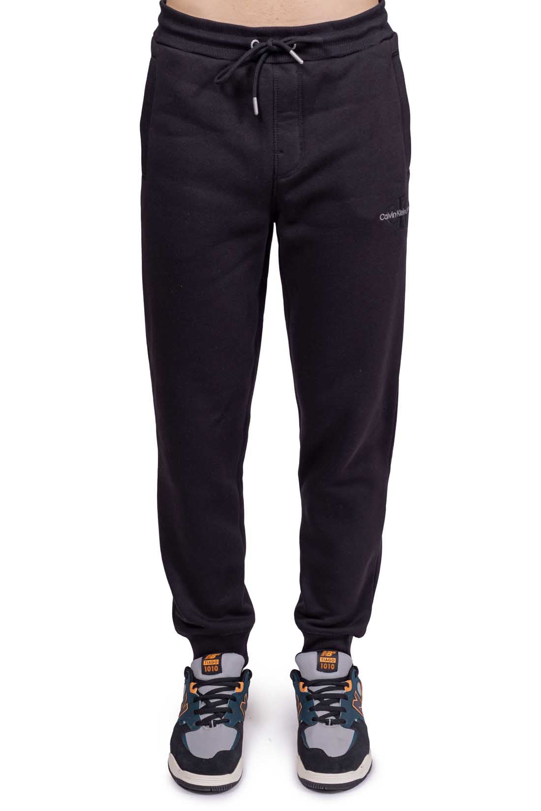 CALVIN KLEIN JEANS - Men's winter logo sporty trousers-19
