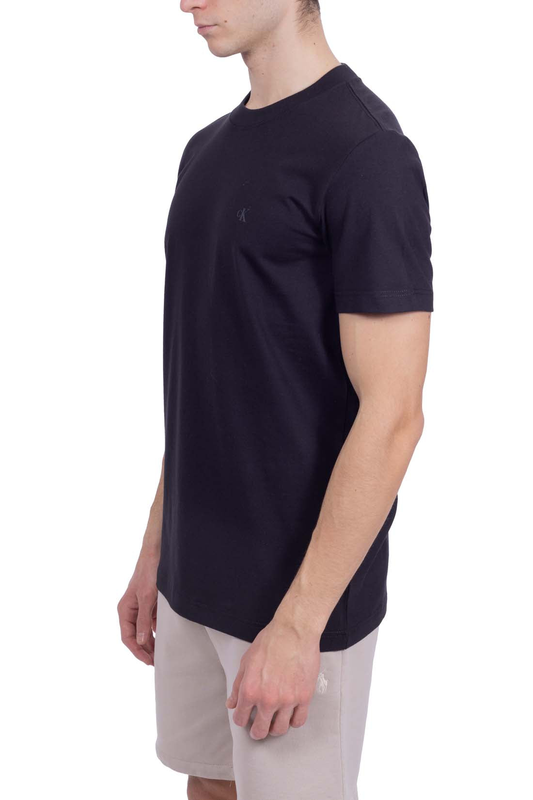 CALVIN KLEIN JEANS - Men's regular T-shirt in recycled cotton  - Size 3XL-1