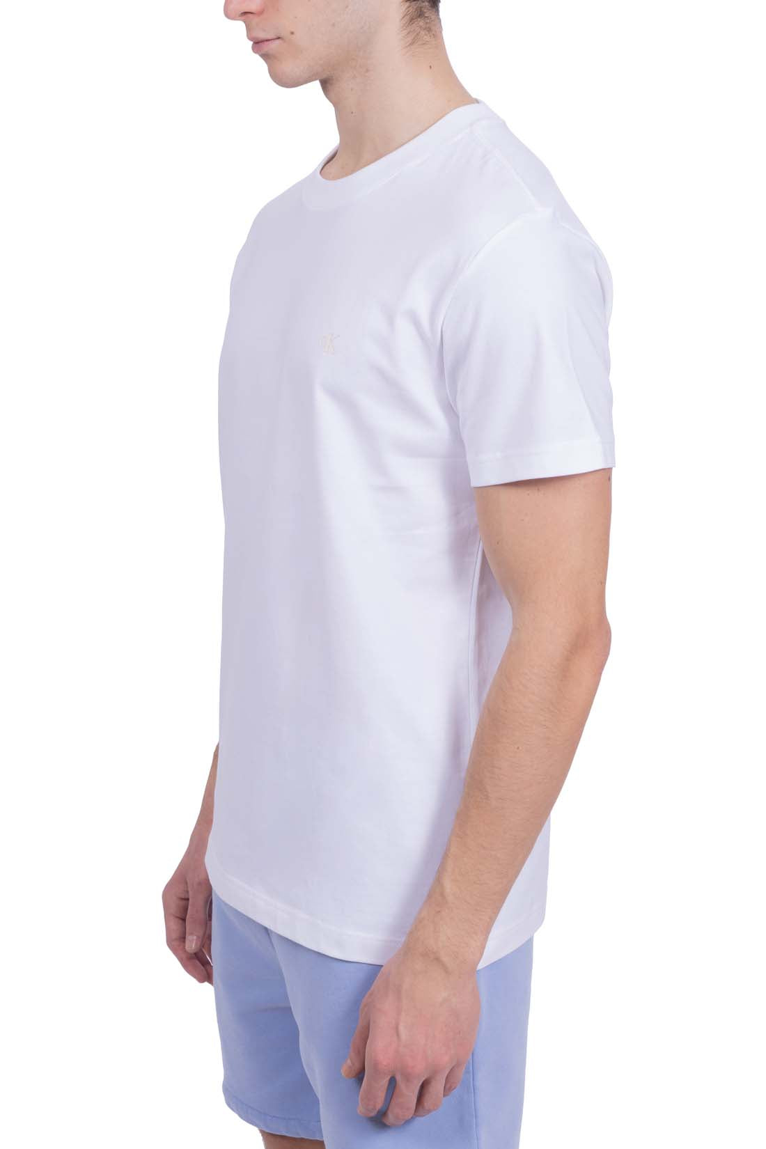 CALVIN KLEIN JEANS - Men's regular T-shirt in recycled cotton  - Size 3XL-41