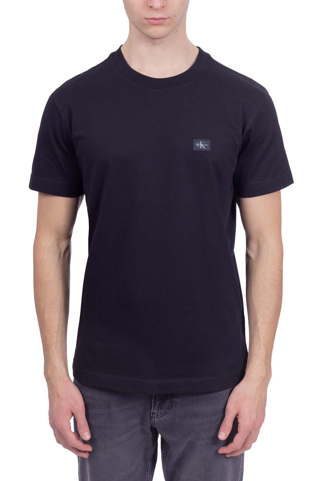 CALVIN KLEIN JEANS - Men's regular logo with embroidered logo patch  - Size 3XL-3