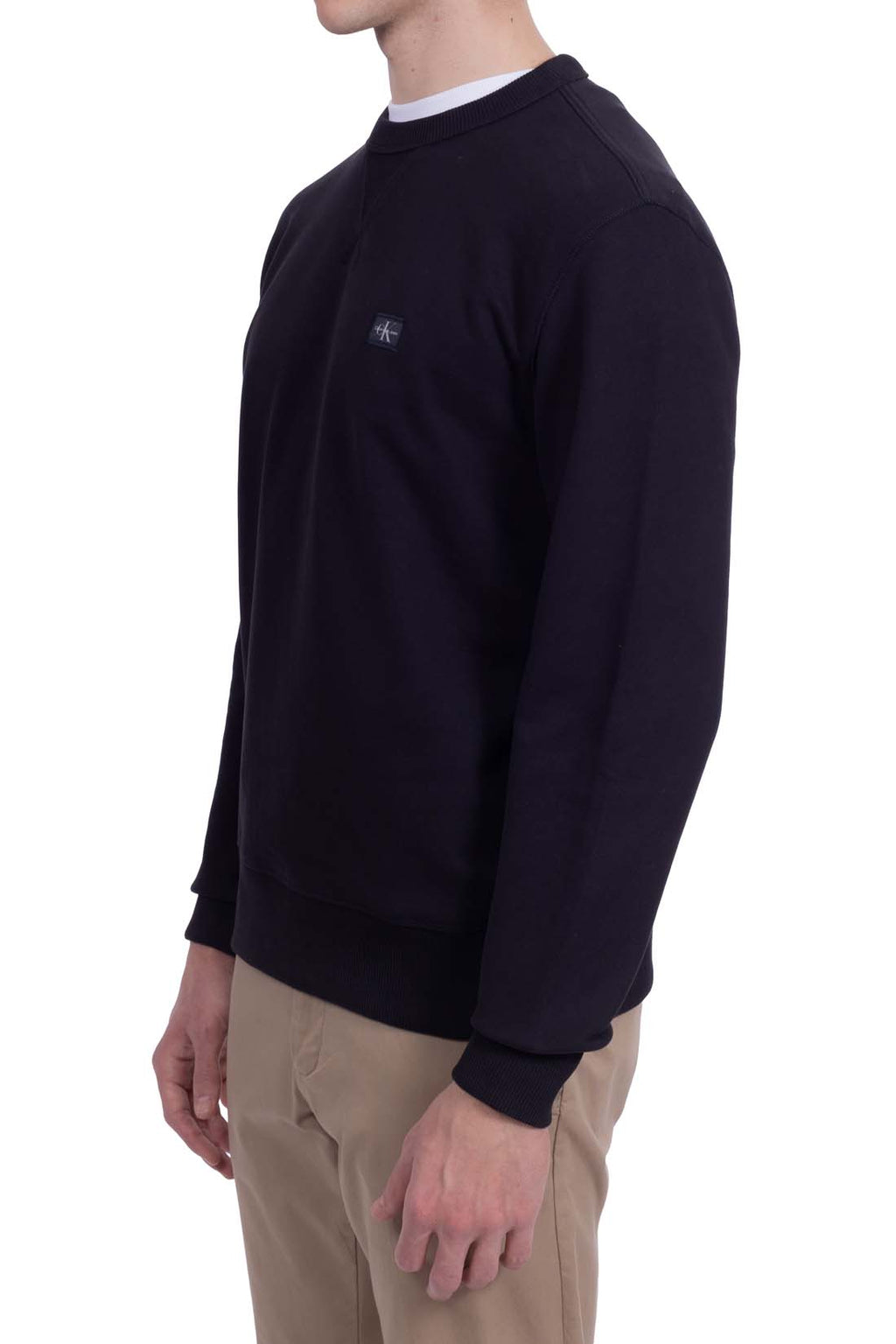 CALVIN KLEIN JEANS - Men's summer crewneck sweatshirt with logo  - Size XL-9